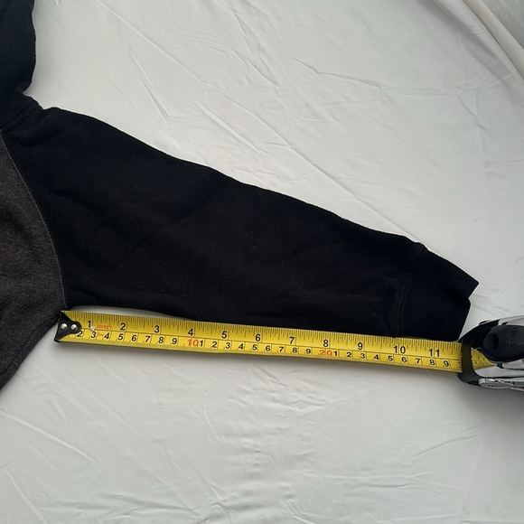 Pixie Lane gray and black graphic back full zip hoodie - Picture 6 of 6